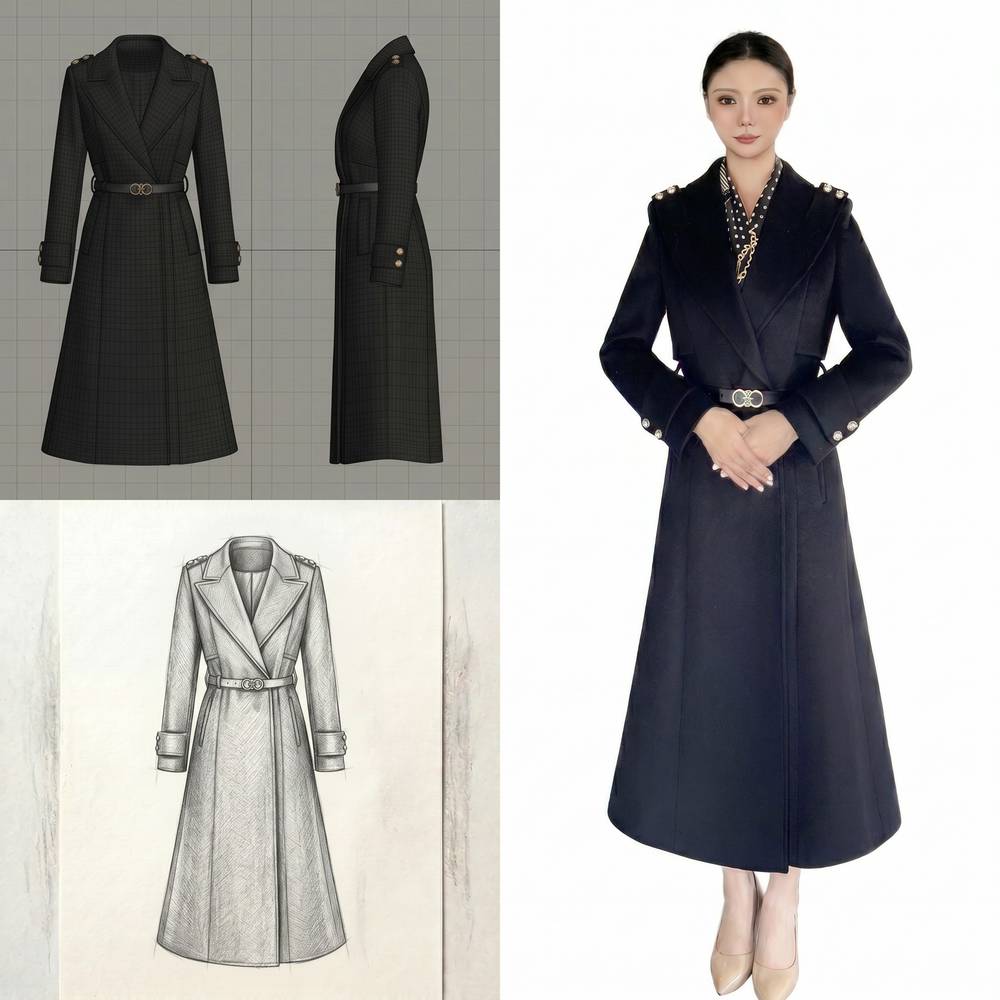 Navy Coat