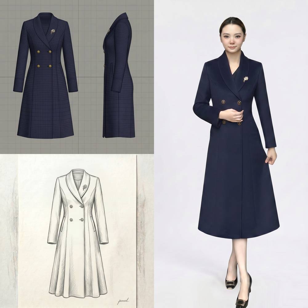 Navy Coat