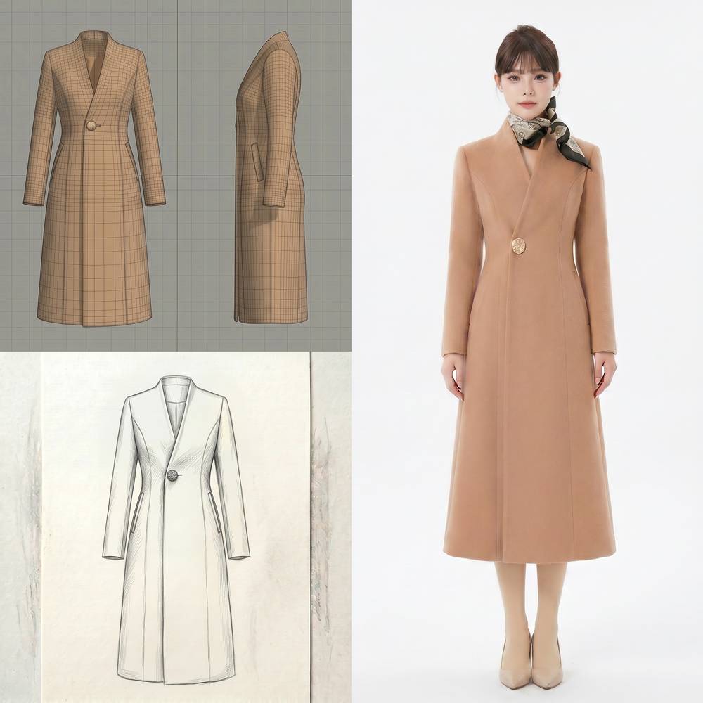 Beige Coat