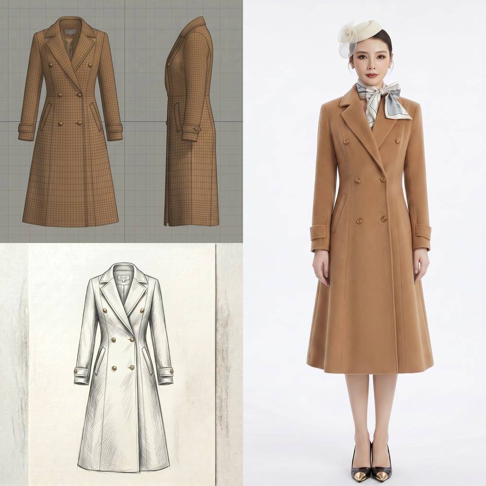 Beige Coat