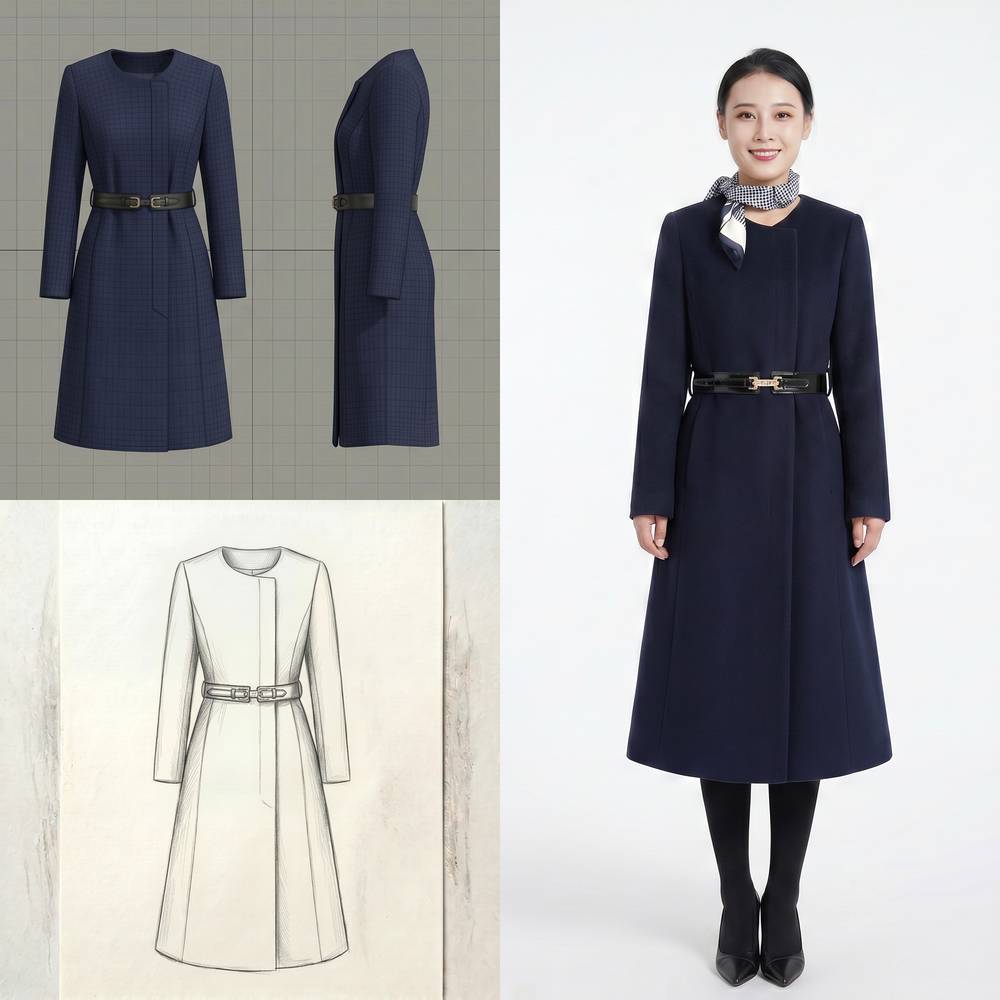 Navy Coat