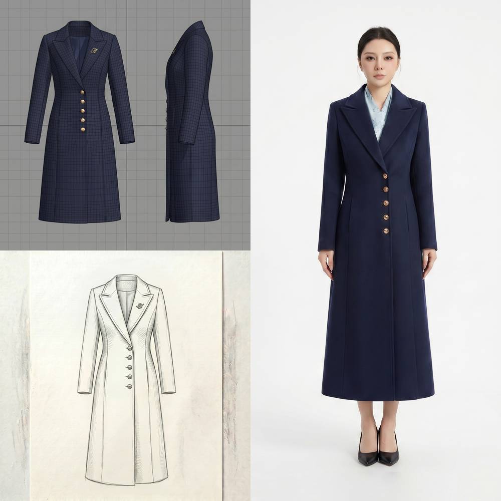 Navy Coat