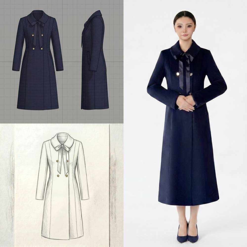Navy Coat
