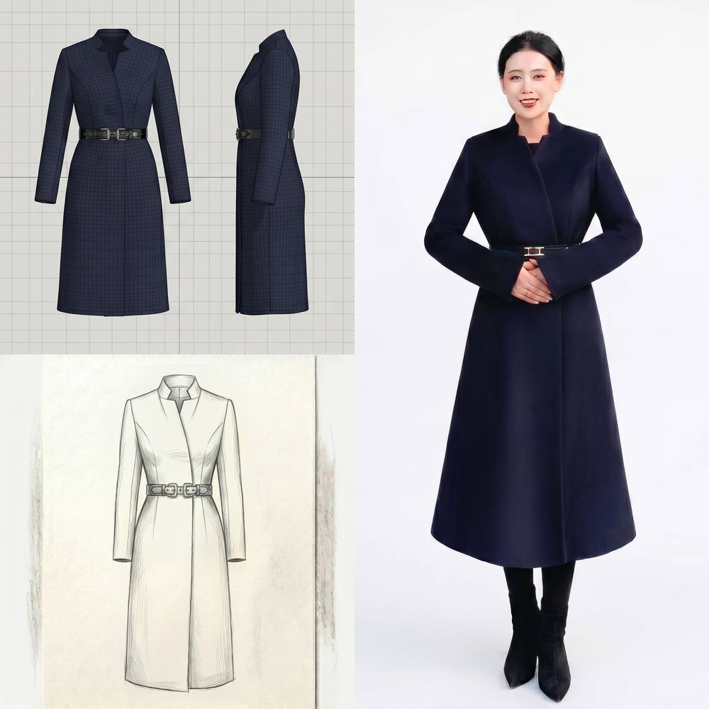 Navy Coat