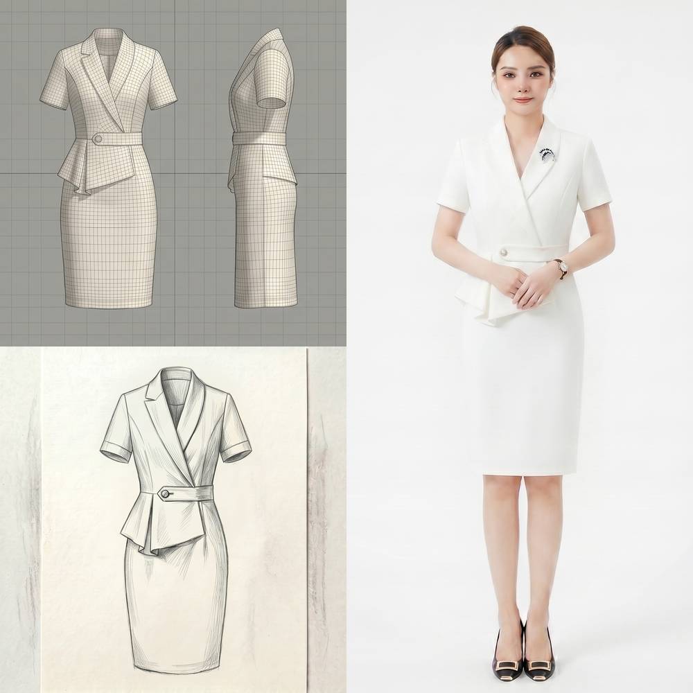 White Suit Set
