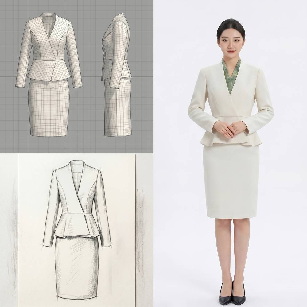White Suit Set